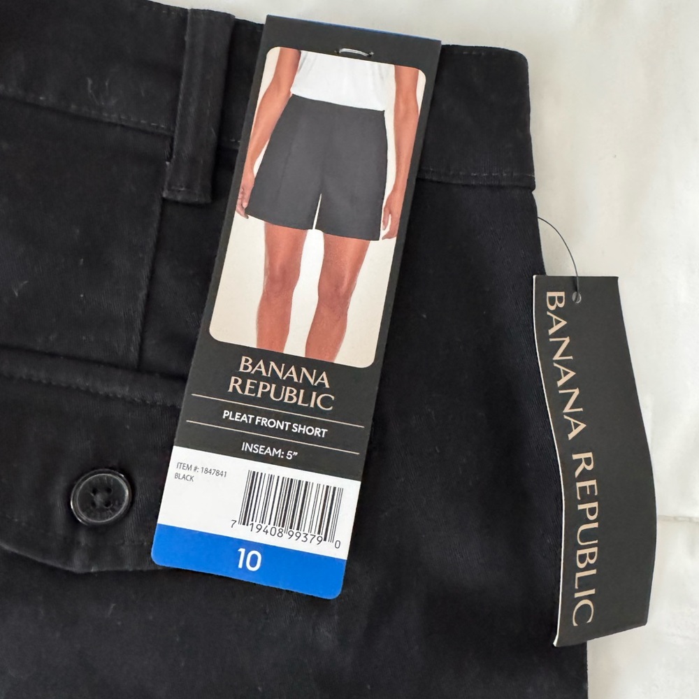 Banana Republic High Waist Black Shorts
